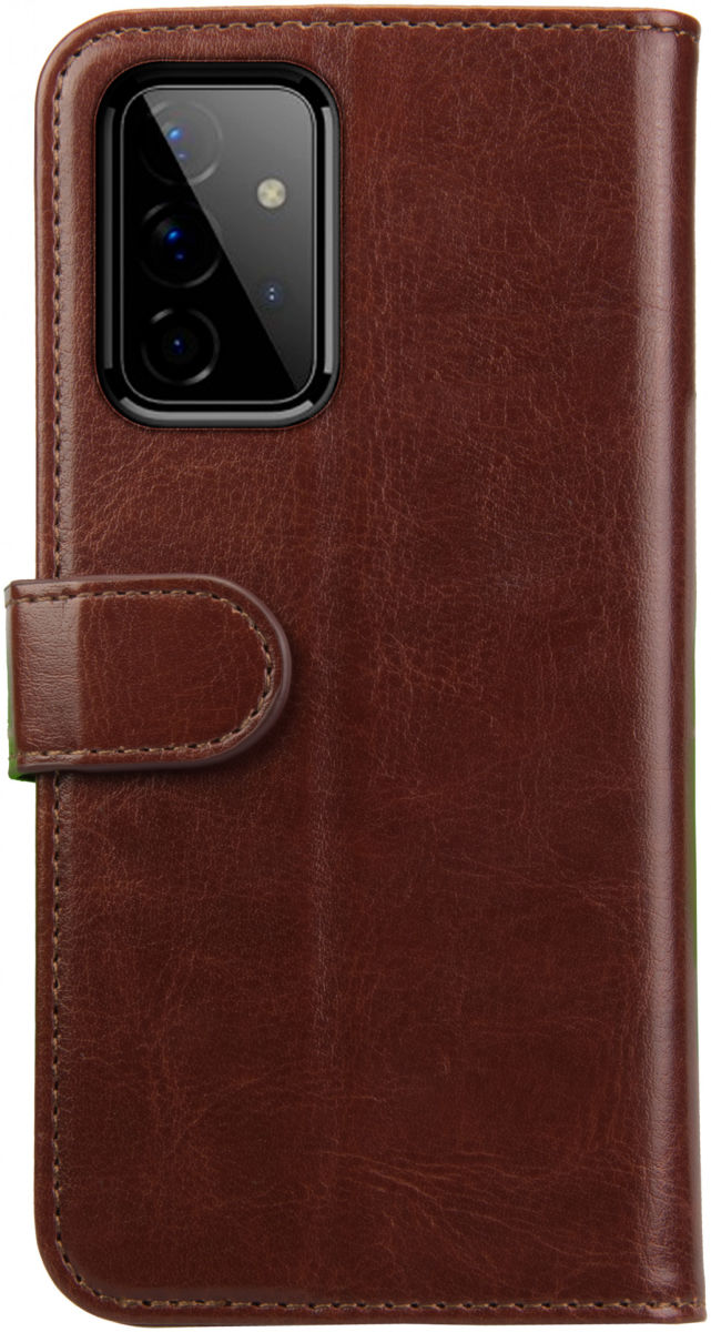 Rosso Element Samsung Galaxy A72 Hoesje Book Case Bruin afbeelding 2