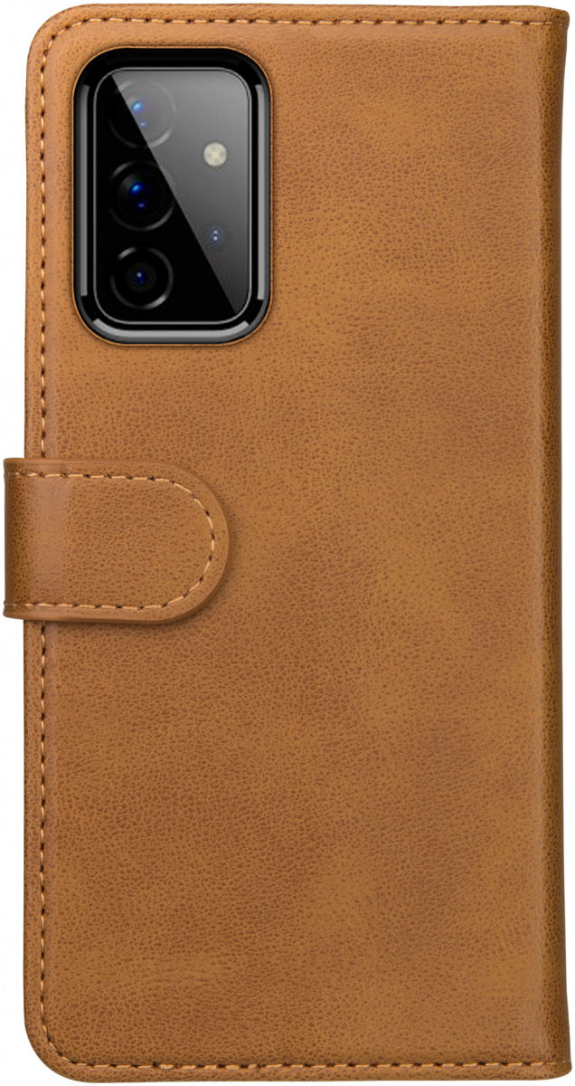 Rosso Element Samsung Galaxy A72 Hoesje Book Case Lichtbruin afbeelding 2