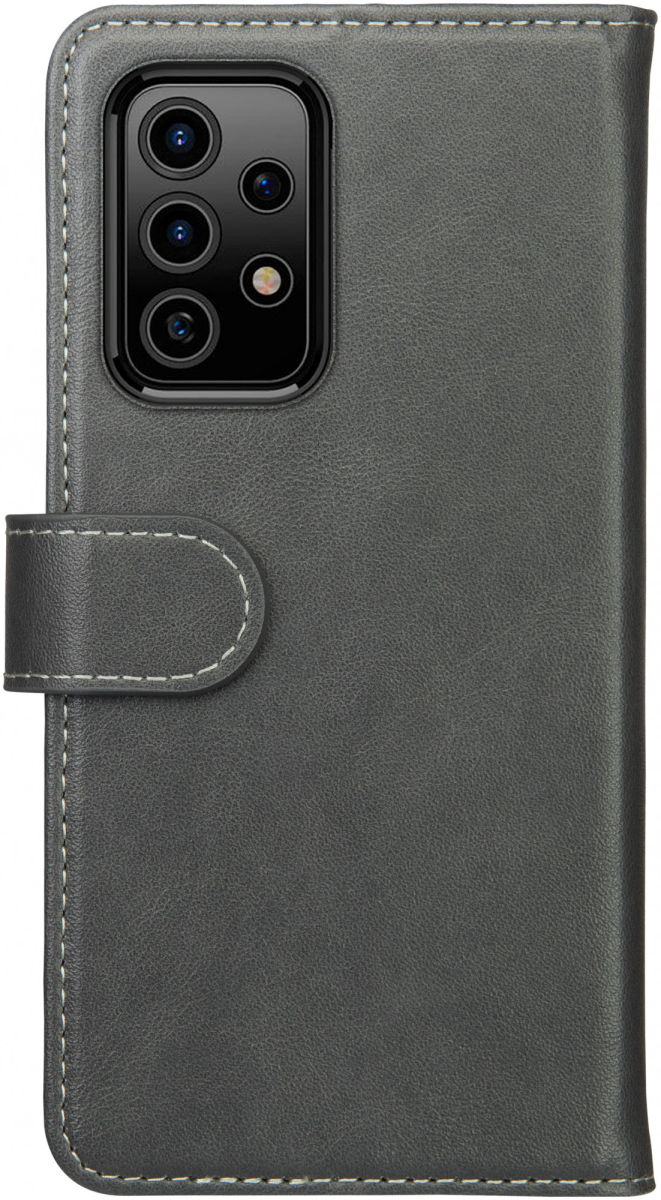 Rosso Element Samsung Galaxy A52 / A52S Hoesje Bookcover Wallet Grijs afbeelding 2