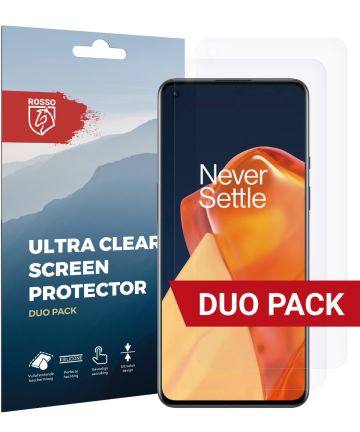 Rosso OnePlus 9 Ultra Clear Screen Protector Duo Pack Screen Protectors