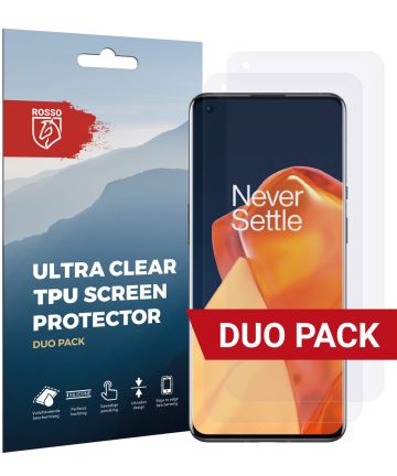 Rosso OnePlus 9 Pro Ultra Clear Screen Protector Duo Pack Screen Protectors