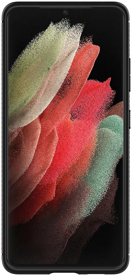 Spigen Rugged Armor Samsung Galaxy S21 Ultra Hoesje Zwart afbeelding 9