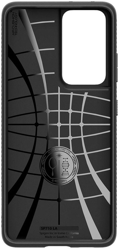 Spigen Liquid Air Samsung Galaxy S21 Ultra Hoesje Zwart afbeelding 13