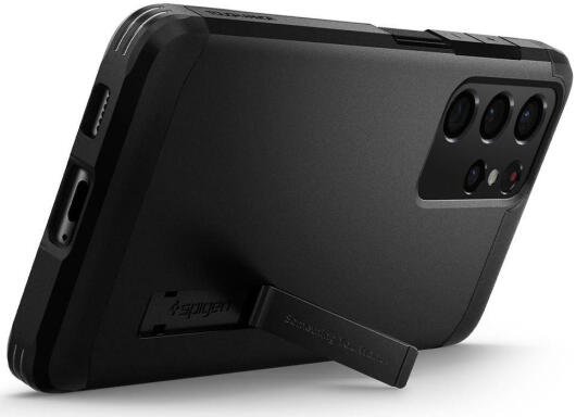 Spigen Tough Armor Samsung Galaxy S21 Ultra Hoesje Gunmetal afbeelding 3