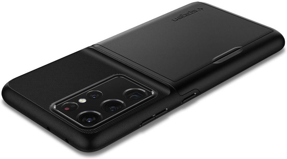 Spigen Slim Armor CS Samsung Galaxy S21 Ultra Hoesje Zwart afbeelding 14