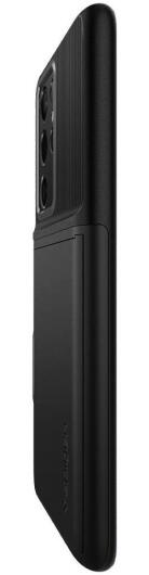 Spigen Slim Armor CS Samsung Galaxy S21 Ultra Hoesje Zwart afbeelding 13
