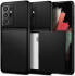 Spigen Slim Armor CS Samsung Galaxy S21 Ultra Hoesje Zwart afbeelding 1