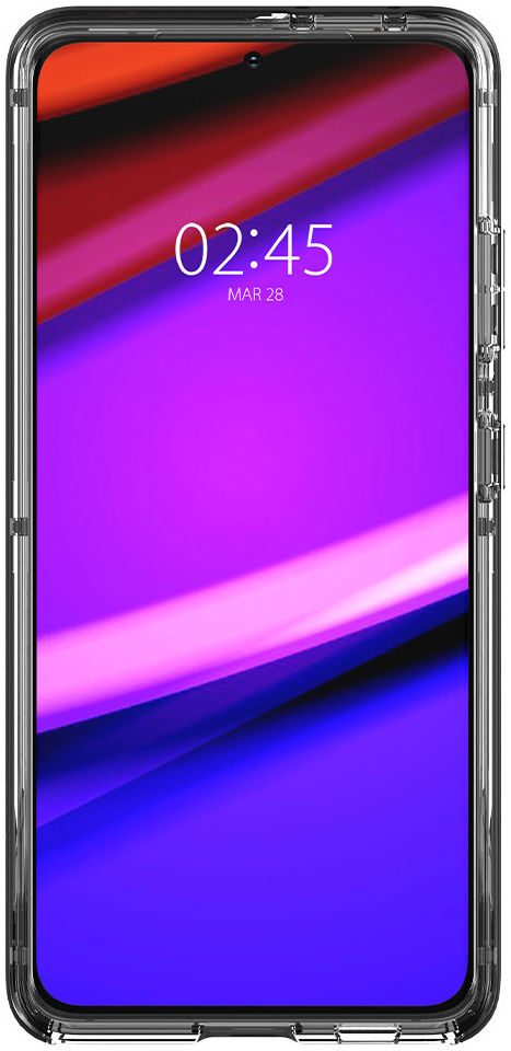 Spigen Neo Hybrid Crystal Samsung Galaxy S21 Ultra Hoesje Zwart afbeelding 11