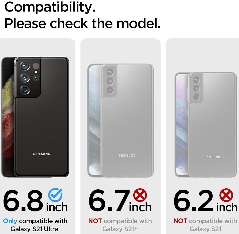 Spigen Crystal Flex Samsung Galaxy S21 Ultra Hoesje Transparant afbeelding 9