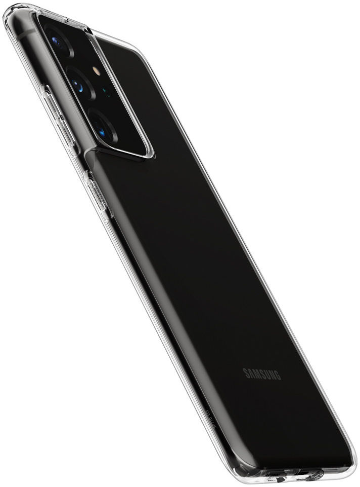 Spigen Crystal Flex Samsung Galaxy S21 Ultra Hoesje Transparant afbeelding 7