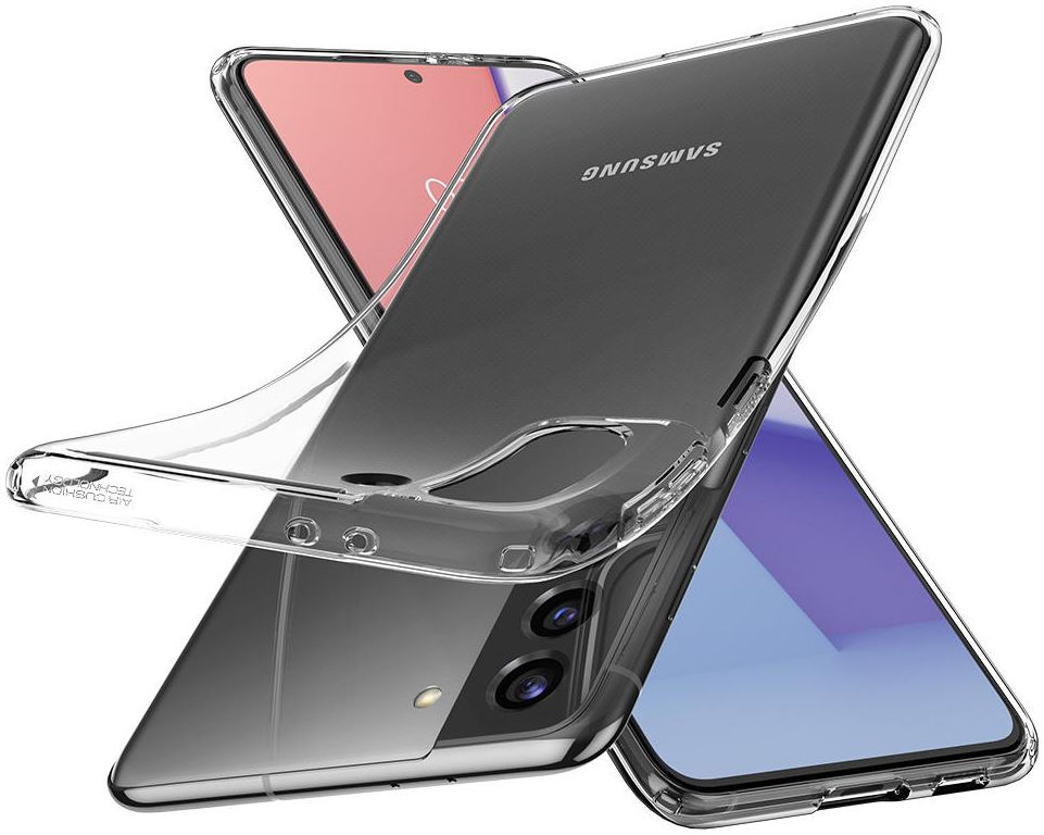 Spigen Liquid Crystal Samsung Galaxy S21 Plus Hoesje Transparant afbeelding 3