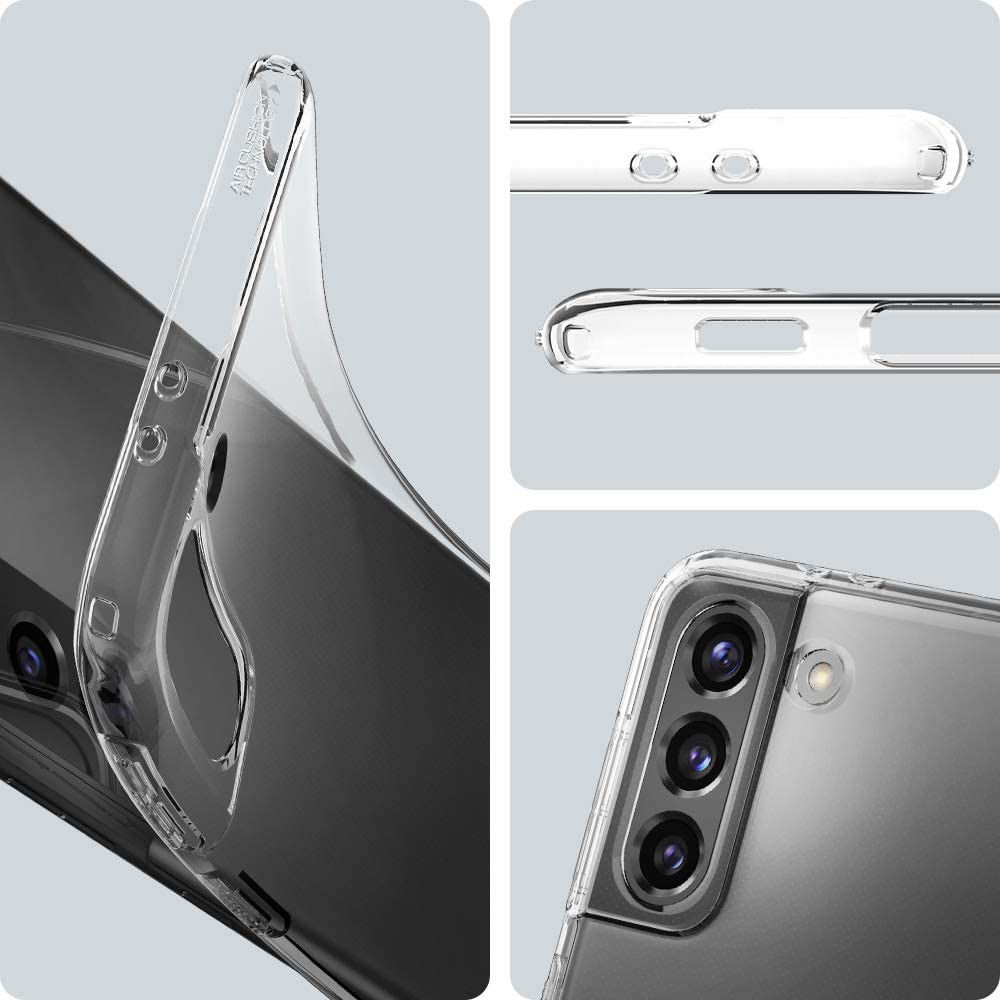 Spigen Liquid Crystal Samsung Galaxy S21 Plus Hoesje Transparant afbeelding 8