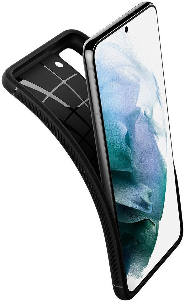 Spigen Rugged Armor Samsung Galaxy S21 Plus Hoesje Zwart afbeelding 2
