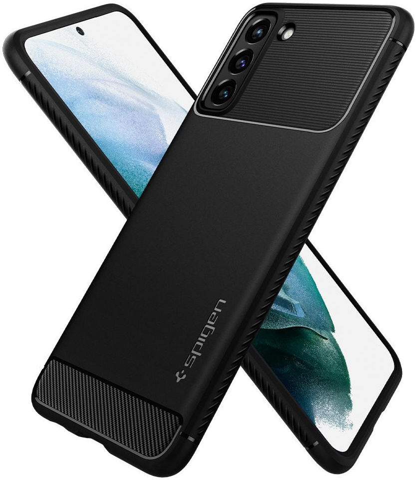 Spigen Rugged Armor Samsung Galaxy S21 Plus Hoesje Zwart afbeelding 9