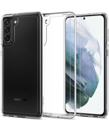 Spigen Ultra Hybrid Samsung Galaxy S21 Plus Hoesje Transparant Hoesjes