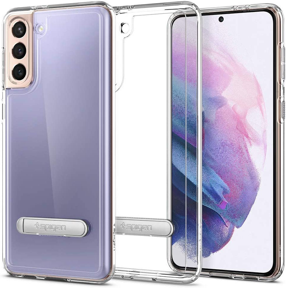 Spigen Ultra Hybrid S Samsung Galaxy S21 Plus Hoesje Transparant afbeelding 3