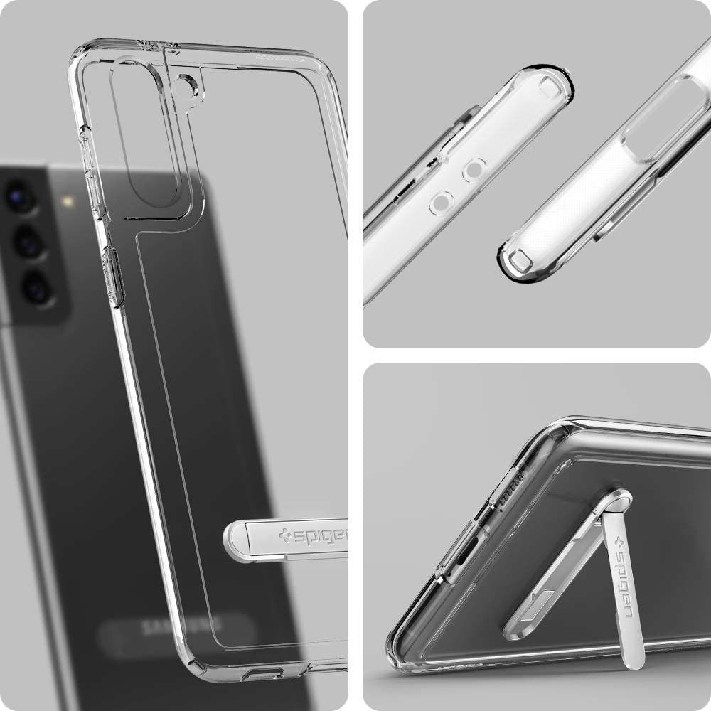 Spigen Ultra Hybrid S Samsung Galaxy S21 Plus Hoesje Transparant afbeelding 7