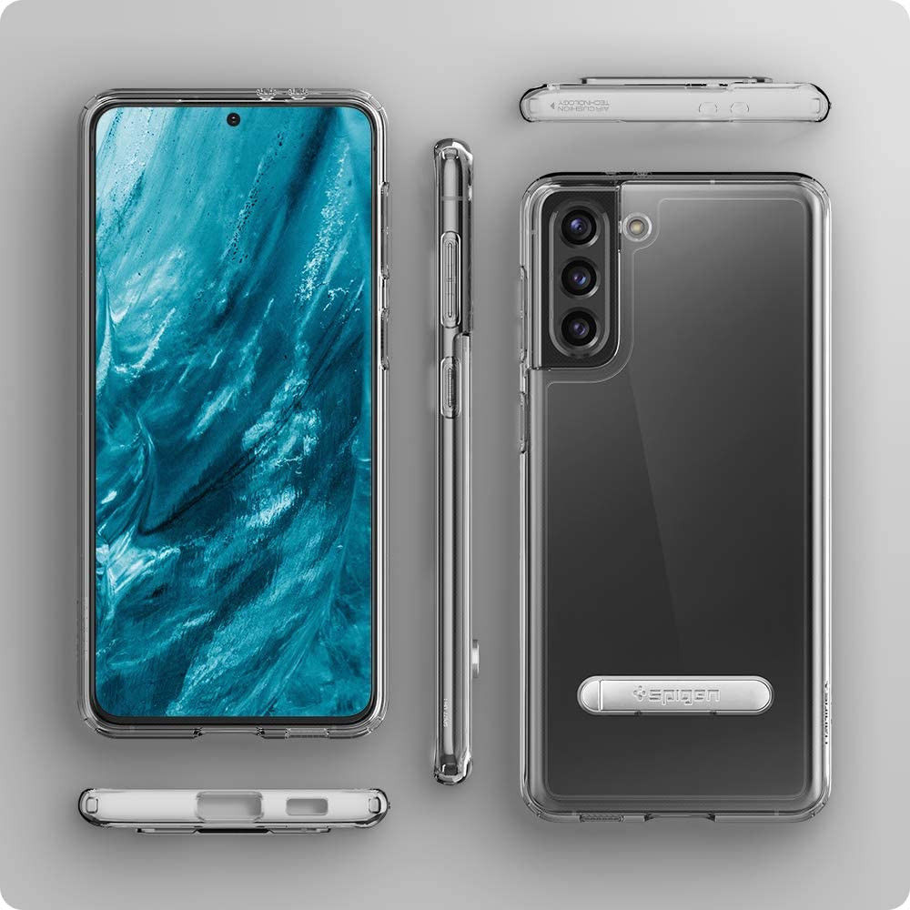 Spigen Ultra Hybrid S Samsung Galaxy S21 Plus Hoesje Transparant afbeelding 8