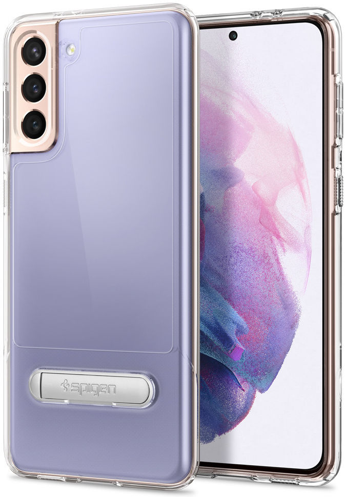 Spigen Slim Armor Essential S Samsung Galaxy S21 Plus Hoesje Clear afbeelding 1