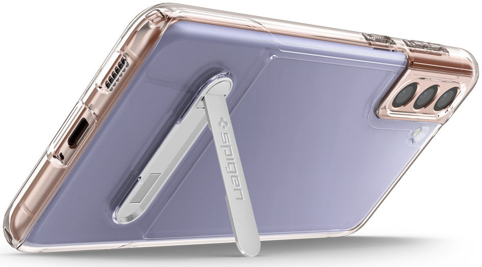 Spigen Slim Armor Essential S Samsung Galaxy S21 Plus Hoesje Clear afbeelding 2