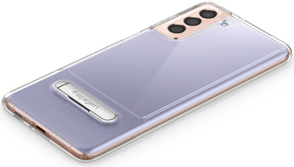 Spigen Slim Armor Essential S Samsung Galaxy S21 Plus Hoesje Clear afbeelding 4