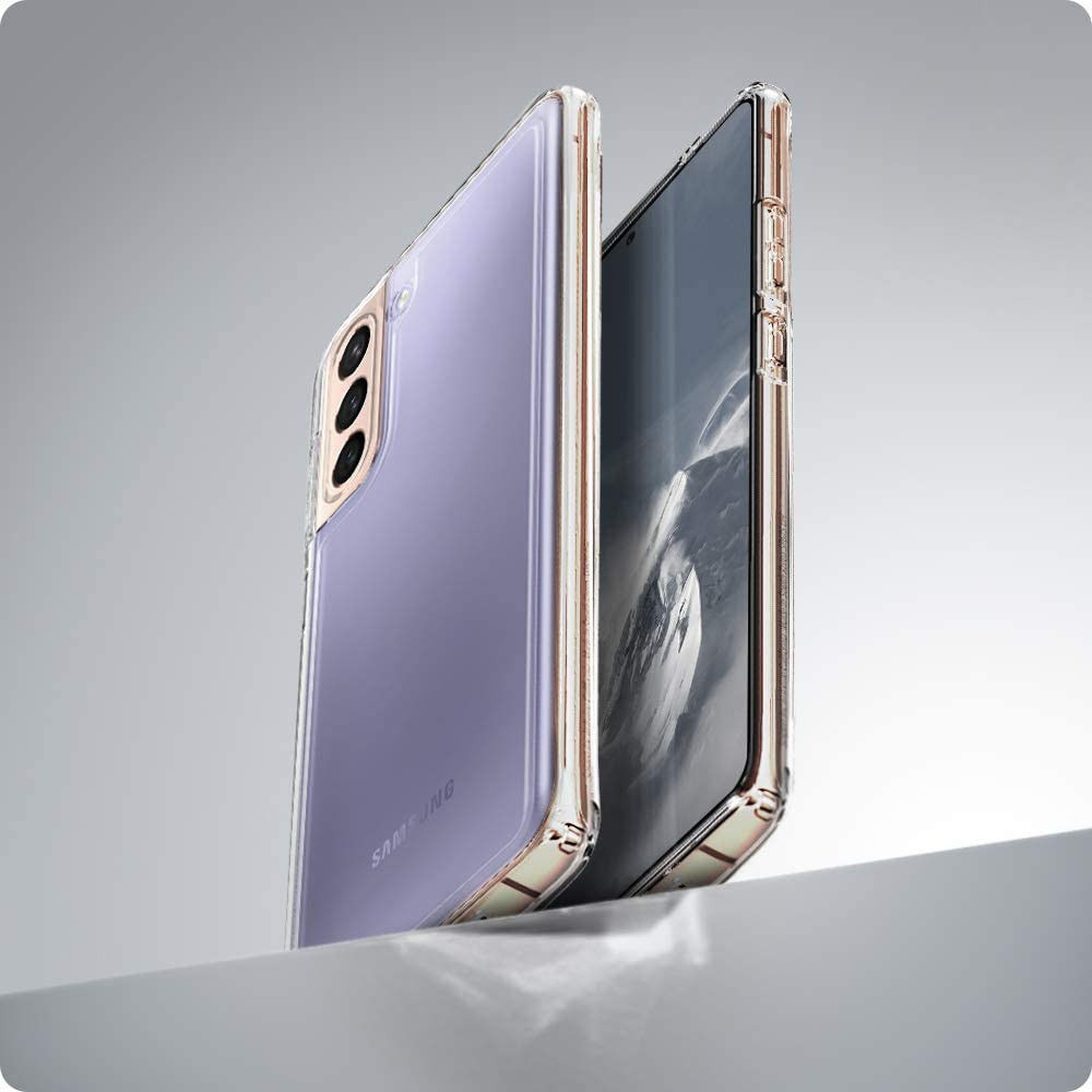 Spigen Crystal Hybrid Samsung Galaxy S21 Plus Hoesje Transparant afbeelding 7