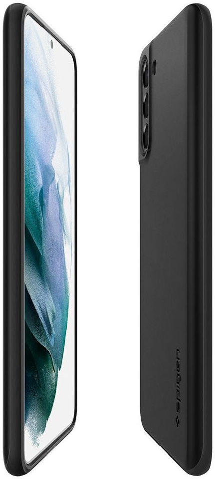 Spigen Thin Fit Samsung Galaxy S21 Hoesje Zwart afbeelding 9