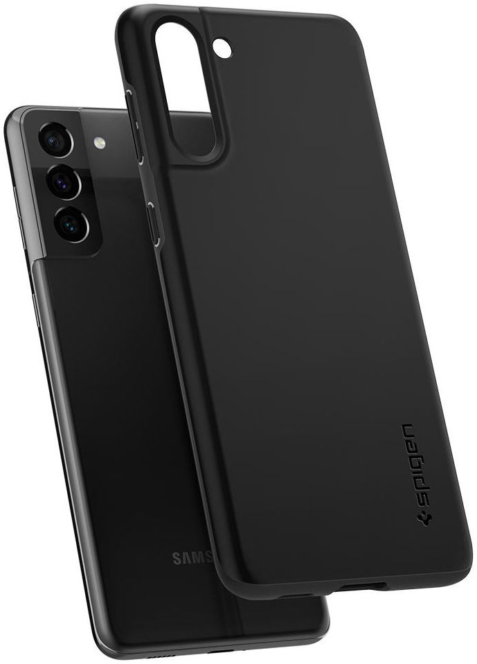 Spigen Thin Fit Samsung Galaxy S21 Hoesje Zwart afbeelding 8