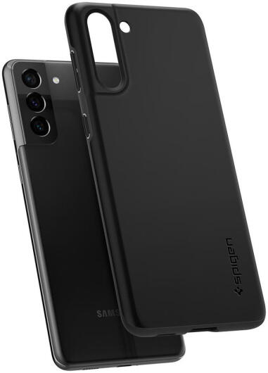 Spigen Thin Fit Samsung Galaxy S21 Hoesje Zwart afbeelding 8