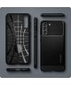 Spigen Rugged Armor Samsung Galaxy S21 Hoesje Zwart