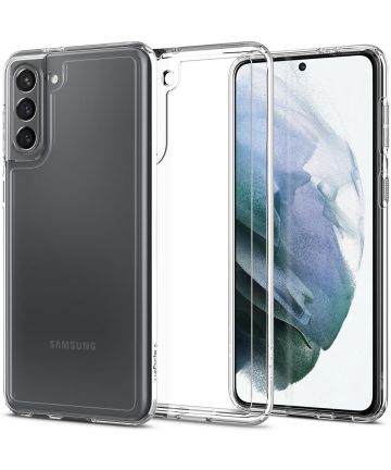 Spigen Ultra Hybrid Samsung Galaxy S21 Hoesje Transparant Hoesjes