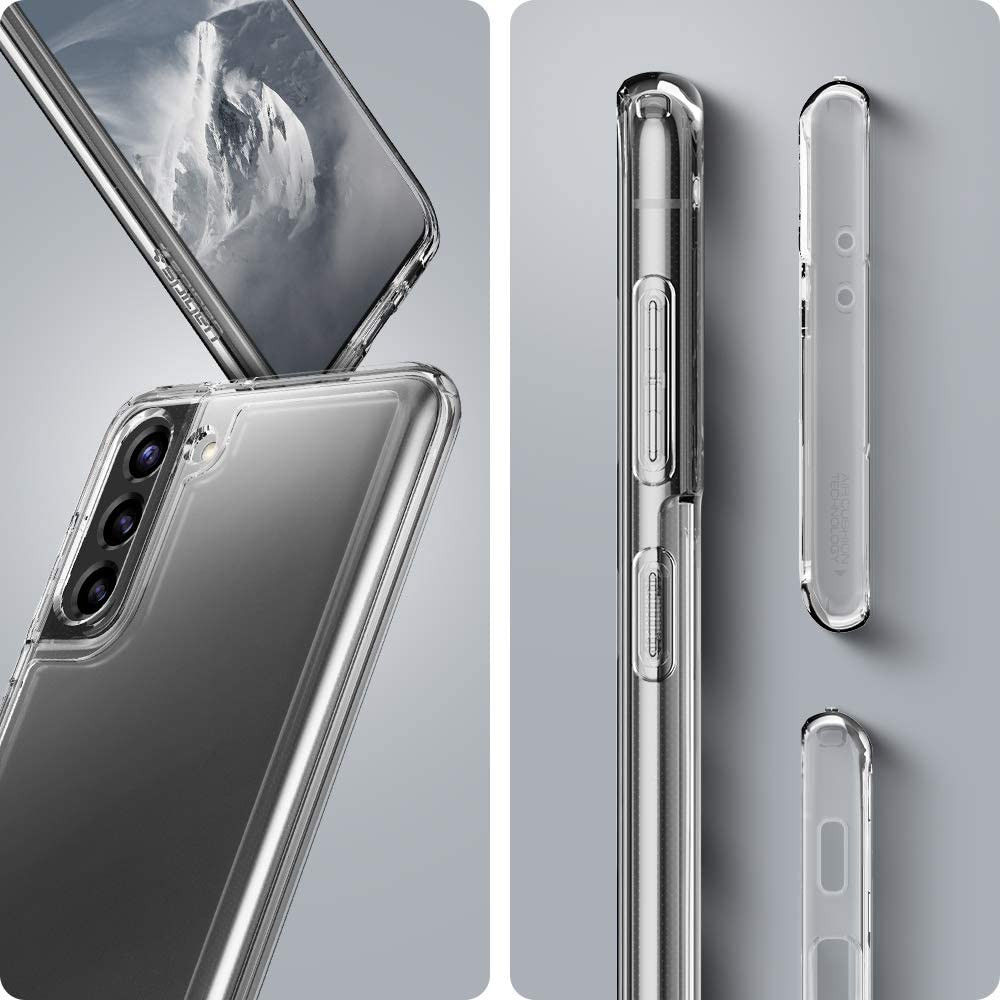 Spigen Ultra Hybrid Samsung Galaxy S21 Hoesje Transparant afbeelding 8