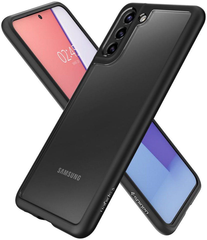 Spigen Ultra Hybrid Samsung Galaxy S21 Hoesje Zwart afbeelding 3