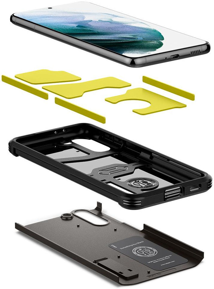 Spigen Tough Armor Samsung Galaxy S21 Hoesje Gunmetal afbeelding 15