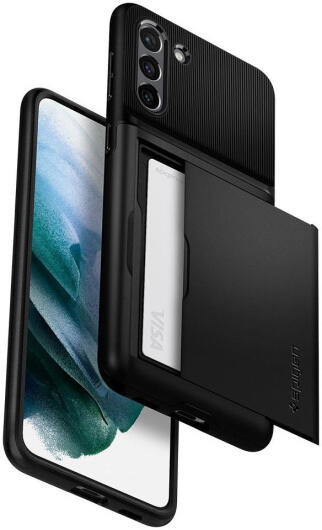 Spigen Slim Armor CS Samsung Galaxy S21 Hoesje Zwart afbeelding 9