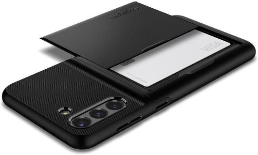 Spigen Slim Armor CS Samsung Galaxy S21 Hoesje Zwart afbeelding 12