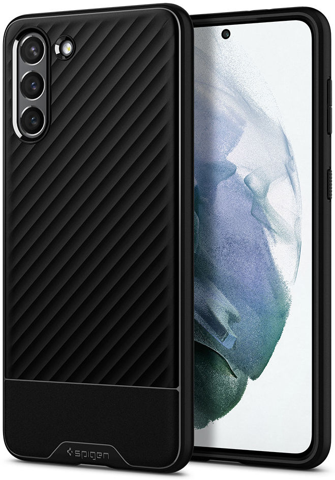 Spigen Core Armor Samsung Galaxy S21 Hoesje Zwart afbeelding 1