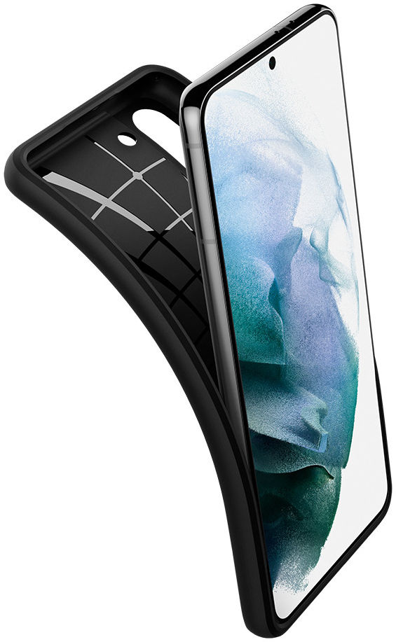 Spigen Core Armor Samsung Galaxy S21 Hoesje Zwart afbeelding 2