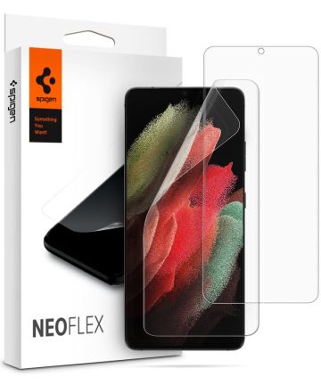 Spigen Neo Flex Samsung Galaxy S21 Ultra Screen Protector (2-Pack) Screen Protectors
