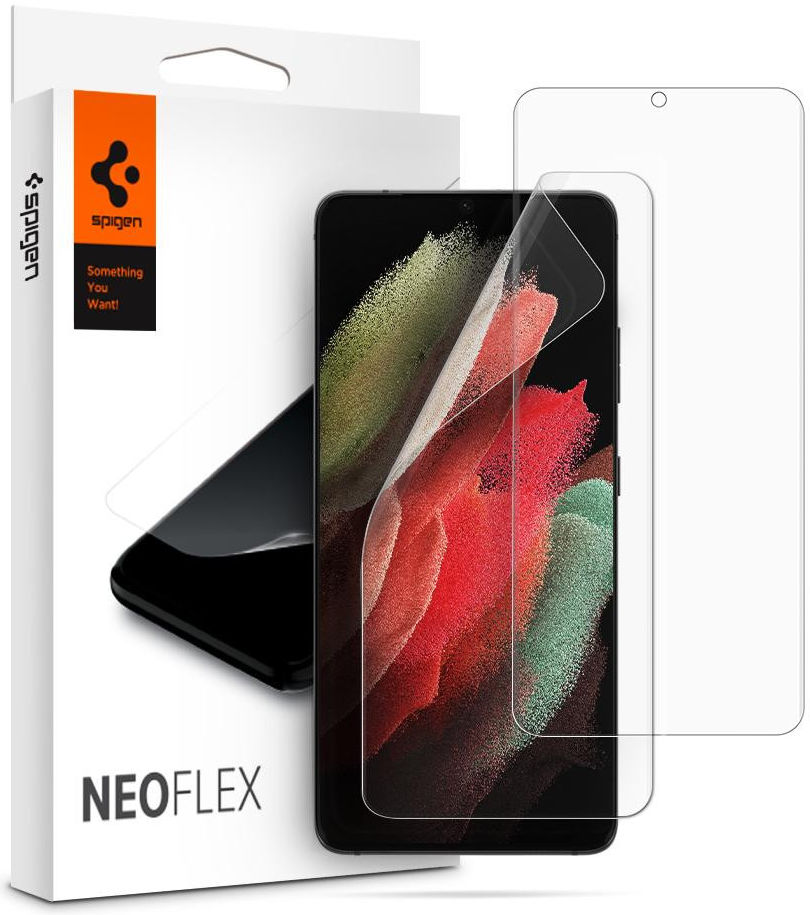 Spigen Neo Flex Samsung Galaxy S21 Ultra Screen Protector (2-Pack) afbeelding 1