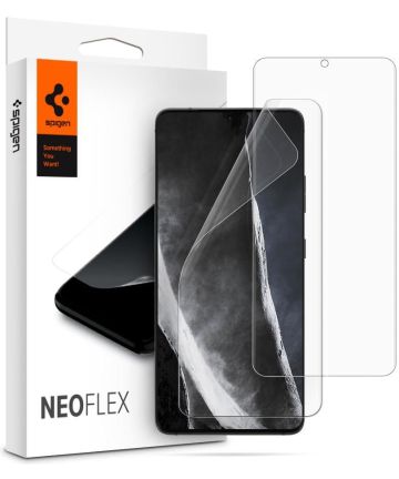 Spigen Neo Flex HD Samsung Galaxy S21 Ultra Screen Protector (2-Pack) Screen Protectors