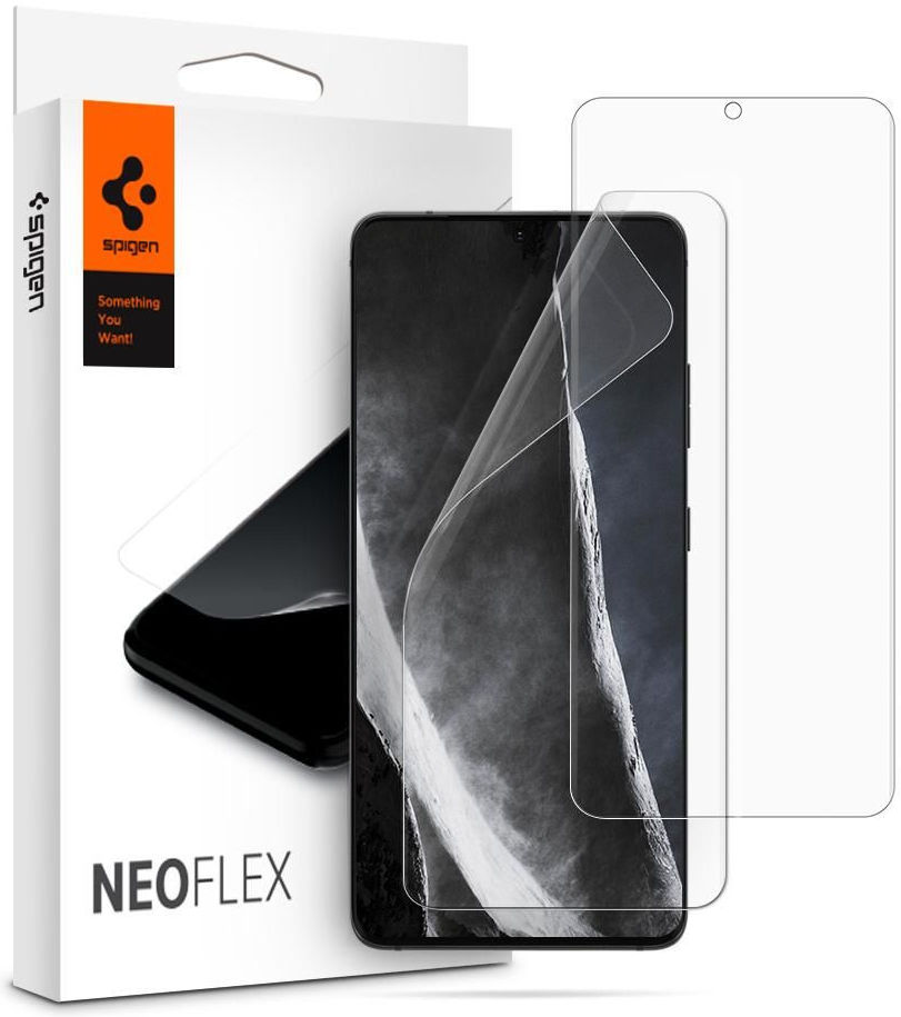 Spigen Neo Flex HD Samsung Galaxy S21 Ultra Screen Protector (2-Pack) afbeelding 1