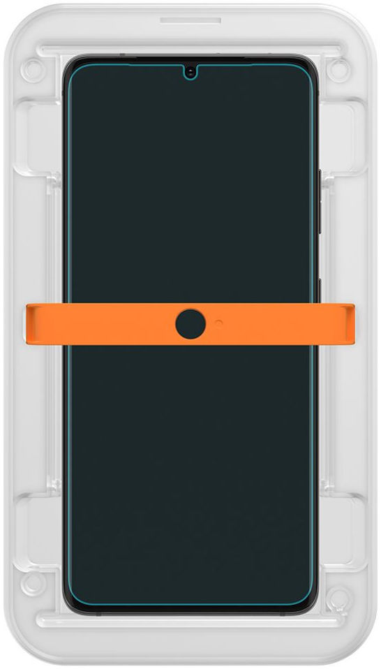 Spigen Glas.tR Platinum HD Samsung S21 Ultra Screen Protector (2-Pack) afbeelding 13