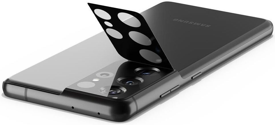 Spigen Optik Samsung Galaxy S21 Ultra Camera Lens Protector (2-Pack) afbeelding 3