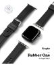 Ringke Rubber One Apple Watch 45MM / 44MM / 42MM Bandje Flexibel Zwart