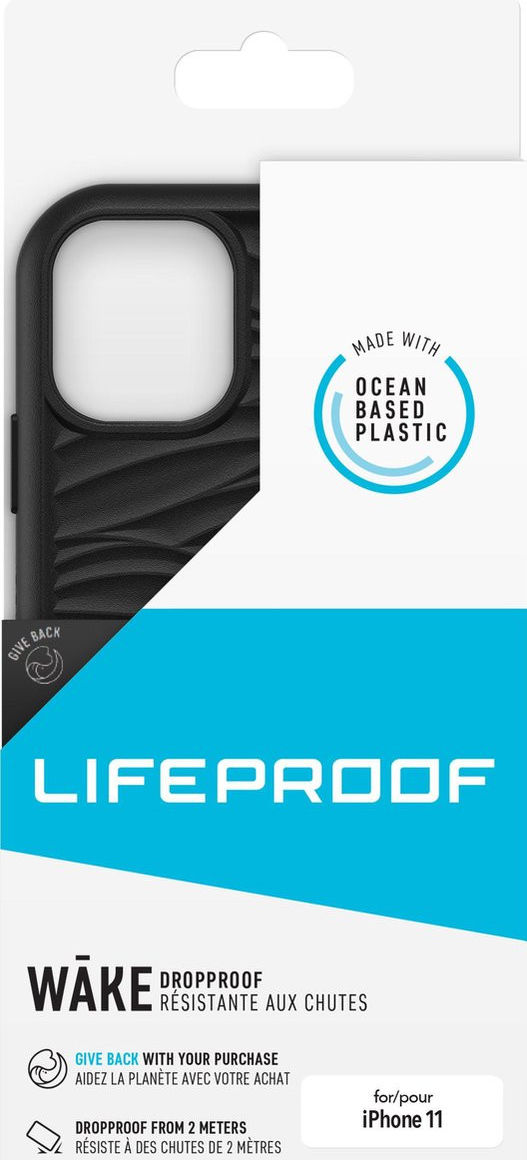 LifeProof Wake Apple iPhone 11 / XR Hoesje Back Cover Zwart afbeelding 7
