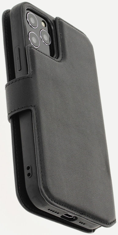 Minim 2-in-1 iPhone 12/12 Pro Hoesje Book Case en Back Cover Zwart afbeelding 15