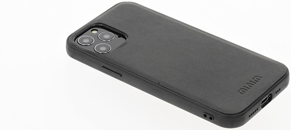 Minim 2-in-1 iPhone 12/12 Pro Hoesje Book Case en Back Cover Zwart afbeelding 9