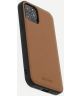 Minim 2-in-1 iPhone 12/12 Pro Hoesje Book Case en Back Cover Bruin