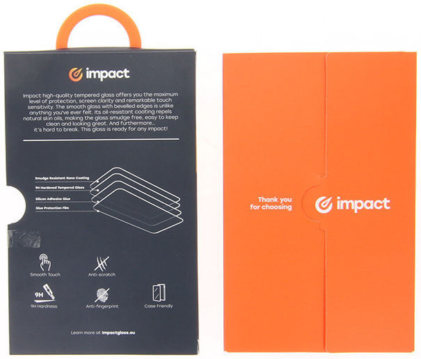 Impact Apple iPhone 12 Mini Screenprotector Glass met Montageframe afbeelding 3